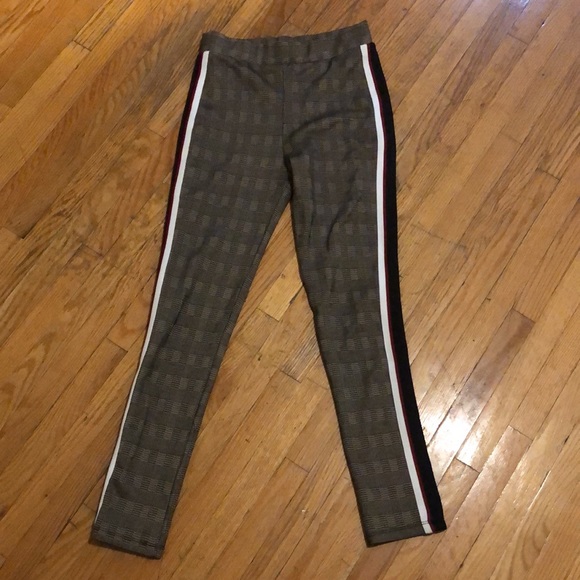 Zara: high waisted comfortable plaid print legging - Picture 2 of 5